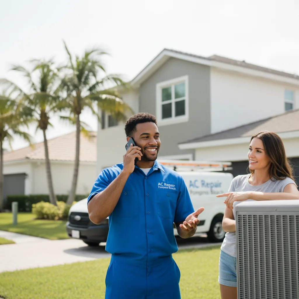 AC Repair Pompano Beach customer support in Oblong